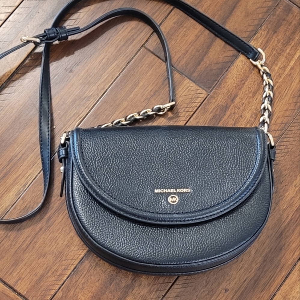 Michael Kors Small Black Crossbody Handbag
